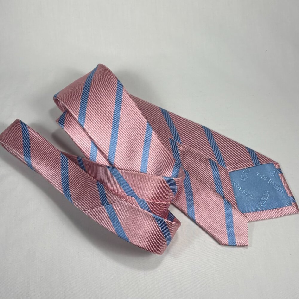 3 beautiful T M Lewin all silk ties - Picture 6 of 6